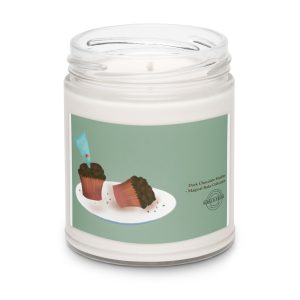 “Double Chocolate Muffins” – Scented Soy Wax Candle | Magical Bake Collection