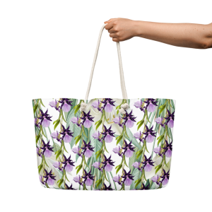Violet Whisper Weekend Tote Bag
