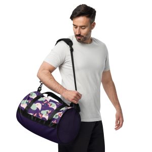 Twilight Wings Gym Bag (Reversible dual-side print)