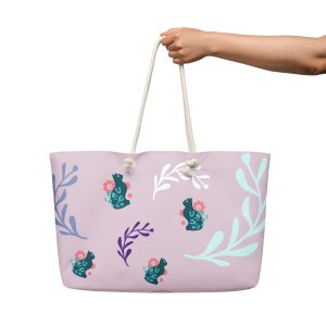 Where the Forest Cat Wanders Weekend Tote Bag